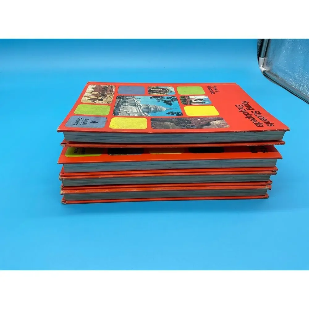 Funk‎ & Wagnalls Young Students Full Encyclopedia Vol. 1,2.3,4 ( 1972-1973) VTG